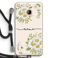 Daisies: HTC U Play Transparant Hoesje met koord