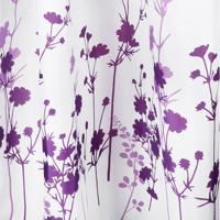 Differnz Folia douchegordijn 100% polyester - verzwaarde onderzoom - 180 x 200 cm - violet