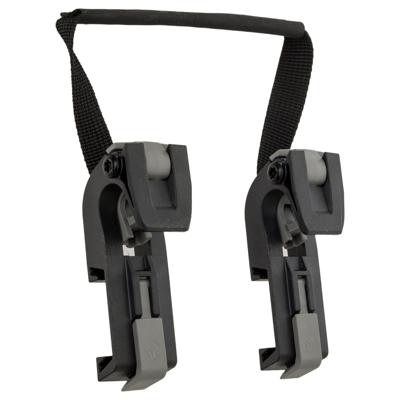 AGU Click&apos;nGo Railed Hook - Spare Hooks and Handle - Zwart