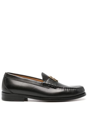 Ralph Lauren Collection mocassins Harlan à plaque logo - Noir