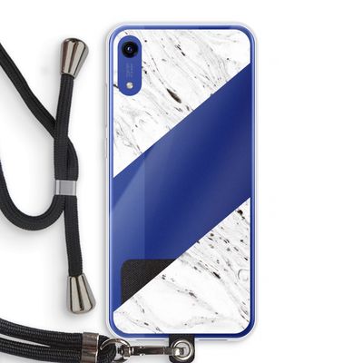 Biggest stripe: Honor Play 8A Transparant Hoesje met koord