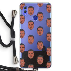 Kanye Call Me?: Honor Note 10 Transparant Hoesje met koord