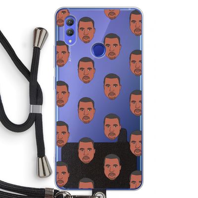 Kanye Call Me?: Honor Note 10 Transparant Hoesje met koord