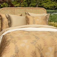 Dommelin Dommelin kussensloop Erbe Satijn 400TC Brons-Camel 60x70