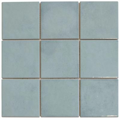 Mozaiek Tegel Kasba 29,7x29,7 cm Glans Turquoise The Mosaic Factory