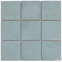 Mozaiek Tegel Kasba 29,7x29,7 cm Glans Turquoise The Mosaic Factory
