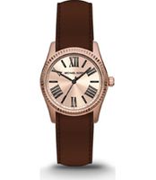 Horlogeband Michael Kors MK2702 Leder Bruin 14mm