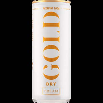 Gold Dry Dream Premium Soda 250 ml bij Jumbo