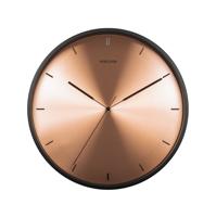 Karlsson Wandklok Finesse ø40cm - Koper - Rond