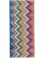 Missoni Home tapis à motif zigzag - Rose - thumbnail