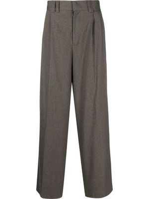 MISBHV pantalon de costume à coupe ample - Vert