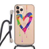 Melts My Heart: iPhone 11 Pro Transparant Hoesje met koord