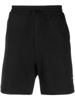 Y-3 short de sport à logo imprimé - Noir