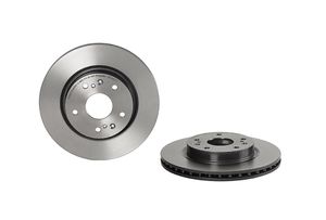 Remschijf COATED DISC LINE BREMBO, Remschijftype: Binnen geventileerd, u.a. für Suzuki