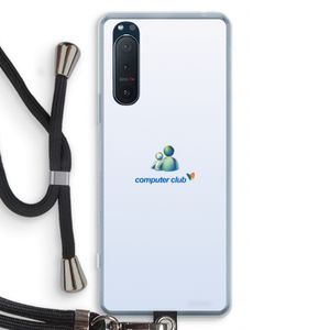 MSN: Sony Xperia 5 II Transparant Hoesje met koord