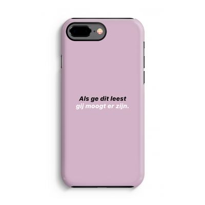 gij moogt er zijn: iPhone 7 Plus Tough Case