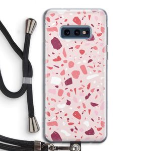 Terrazzo N°15: Samsung Galaxy S10e Transparant Hoesje met koord