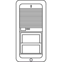 Siedle 200008558-00 Montageaccessoire voor Accessoires voor deurintercom Bont - thumbnail