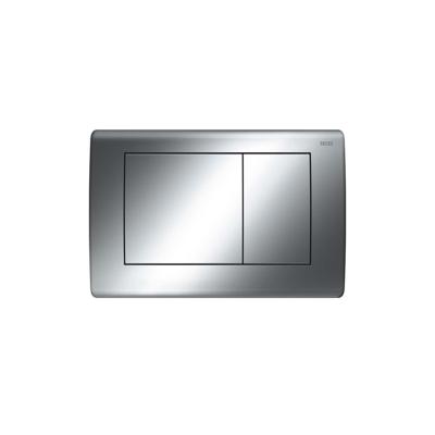 Bedienpaneel TECE Planus | Dualflush | Voor inbouwreservoir | 2 knops | RVS | Glanzend chroom