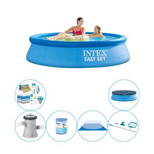 Intex Easy Set Rond 244x61 cm - Zwembad Combi Deal