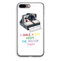 Smile: iPhone 8 Plus Transparant Hoesje