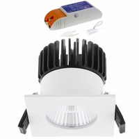 LED inbouwspot 7W 3000K 650 lumen vast compleet Bolero 5