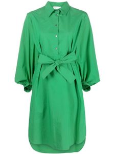 P.A.R.O.S.H. robe-chemise à taille ceinturée - Vert