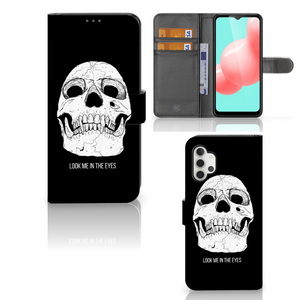 Telefoonhoesje met Naam Samsung Galaxy A32 5G Skull Eyes