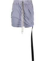 Rick Owens DRKSHDW short à lien de resserrage - Violet - thumbnail