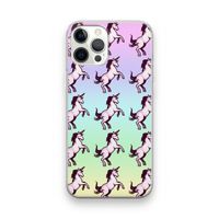 Musketon Unicorn: iPhone 12 Pro Transparant Hoesje