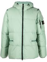 Stone Island doudoune à patch Compass - Vert - thumbnail