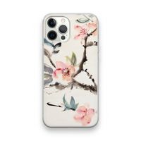 Japanse bloemen: iPhone 12 Pro Transparant Hoesje