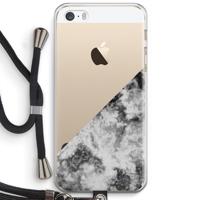 Onweer: iPhone 5 / 5S / SE Transparant Hoesje met koord