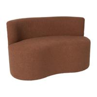 Teddy loveseat - bruin - 71x120x71 cm