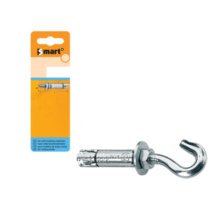 pgb-Europe SMART | Keilbouthuls + haak M8x90 Zn SM00TR001080090H