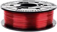 XYZprinting RFPETXEU01G Filament PETG Weerbestendig, UV-bestendig 1.75 mm 600 g Rood (transparant) 1 stuk(s) - thumbnail