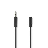 Nedis Stereo-Audiokabel | 3,5 mm Male naar 3,5 mm Female | 10 m | 1 stuks - CAGB22050BK100 CAGB22050BK100 Nedis Stereo-Audiokabel | 3,5 mm Male naar 3,5 mm Female | 10 m | 1 stuks - CAGB22050BK100 CAGB22050BK100