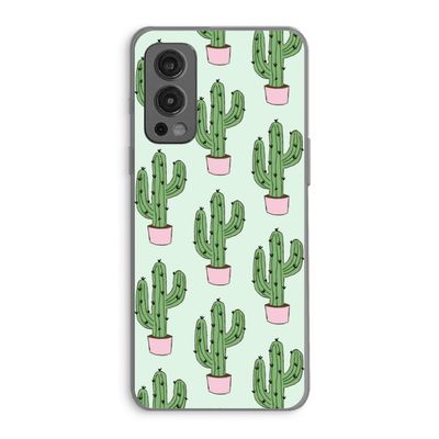Cactus Lover: OnePlus Nord 2 5G Transparant Hoesje