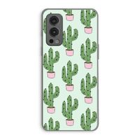 Cactus Lover: OnePlus Nord 2 5G Transparant Hoesje