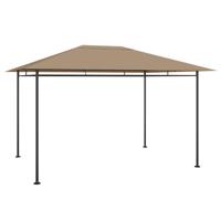 VidaXL Prieel 180 g/m² 384x281x270 cm taupe
