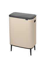 Brabantia Bo touch bin 60 liter Soft beige