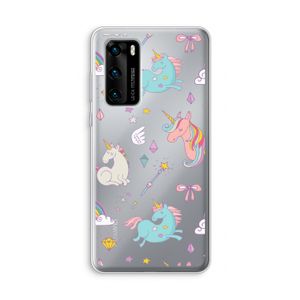 Fantasiewereld: Huawei P40 Transparant Hoesje