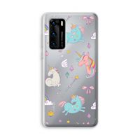 Fantasiewereld: Huawei P40 Transparant Hoesje