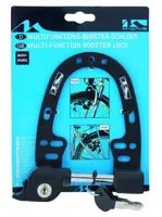 M-Wave Multi-Functie-Brakebooster Slot Zwart
