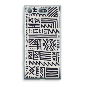 Marrakech print: Sony Xperia XZ1 Compact Transparant Hoesje