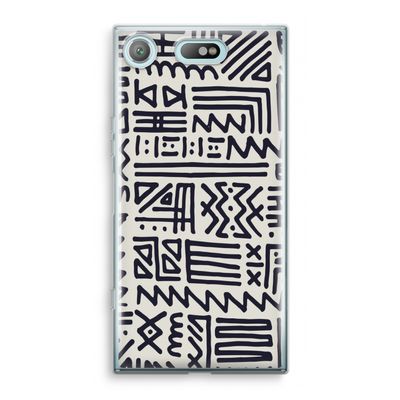 Marrakech print: Sony Xperia XZ1 Compact Transparant Hoesje