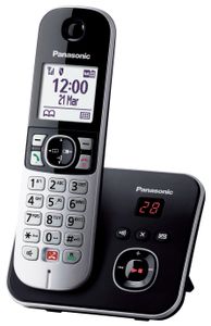 Panasonic KX-TG6862 DECT-telefoon Nummerherkenning Zwart, Zilver