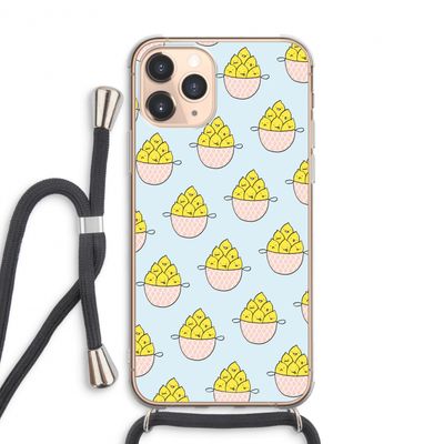 Citroenen: iPhone 11 Pro Max Transparant Hoesje met koord