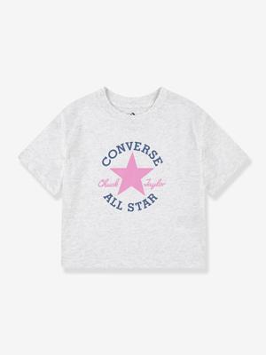 CONVERSE cropped t-shirt voor meisjes