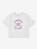 CONVERSE cropped t-shirt voor meisjes